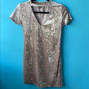 Gold champagne dress-Dry Goods